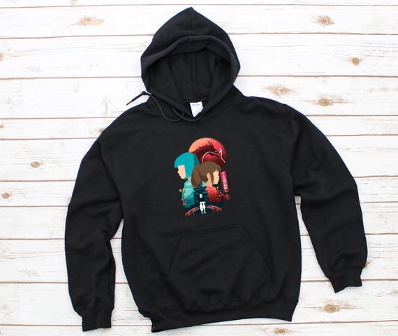 Studio Ghibli Spirited Away Hoodie, Haku, Chihiro, No Face Vintage