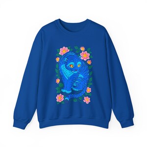 Kpop Demon Hunters Sweatshirt, Tiger Derpy Sweater, K Pop Huntrix Cat Demon Hunter Gift, Tiger and Bird Sweatshirts, Sussie Magpie Rumi KPDH Royal