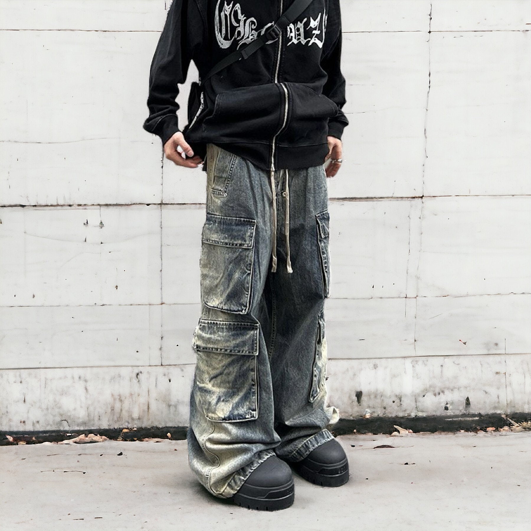 Oversized Y2k Jeans - Etsy