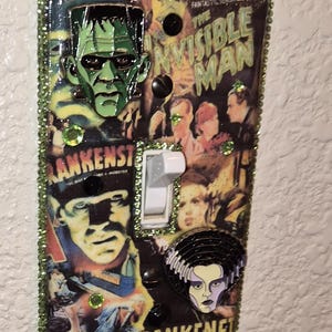Classic Monsters Light Switch Cover