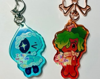 RBLX Dandy’s World Acrylic Keychain Charm || Astro & Sprout