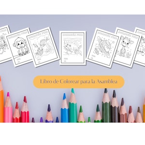 JW Paginas para colorear, Asamblea 2025, Adoración Pura, Descarga instantánea, Imprimible, JW Spanish Coloring Book, Instant Download