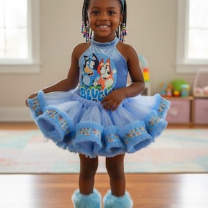 bluey birthday dress 2t The Bluey Heirloom Birthday Dress