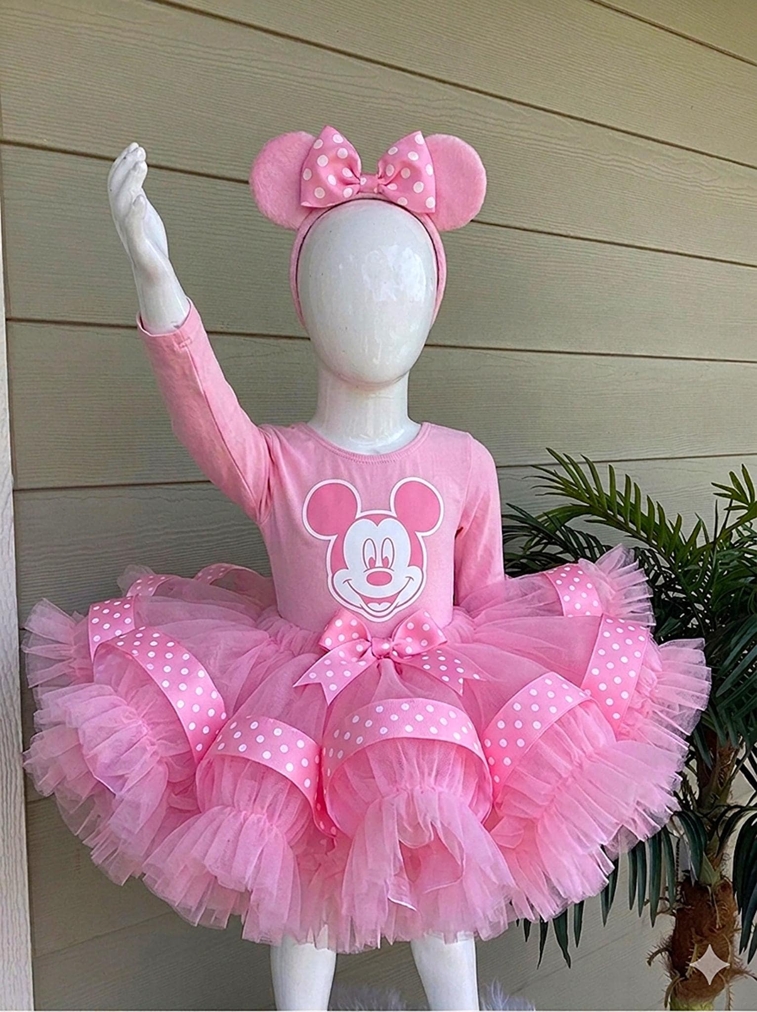 Pink and Gold Minnie Mouse 2nd Birthday Dress - Etsy