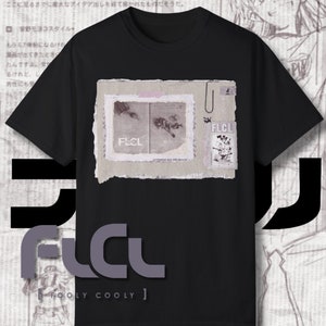 FLCL T-Shirt - Classic Anime/Manga Graphic Tee for Fooly Cooly Fans
