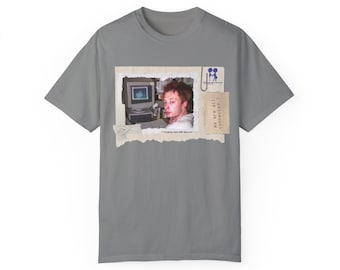 Vtg 2003 Radiohead Hail to the Thief T-shirt Red L Y2K W.A.S.T.E.