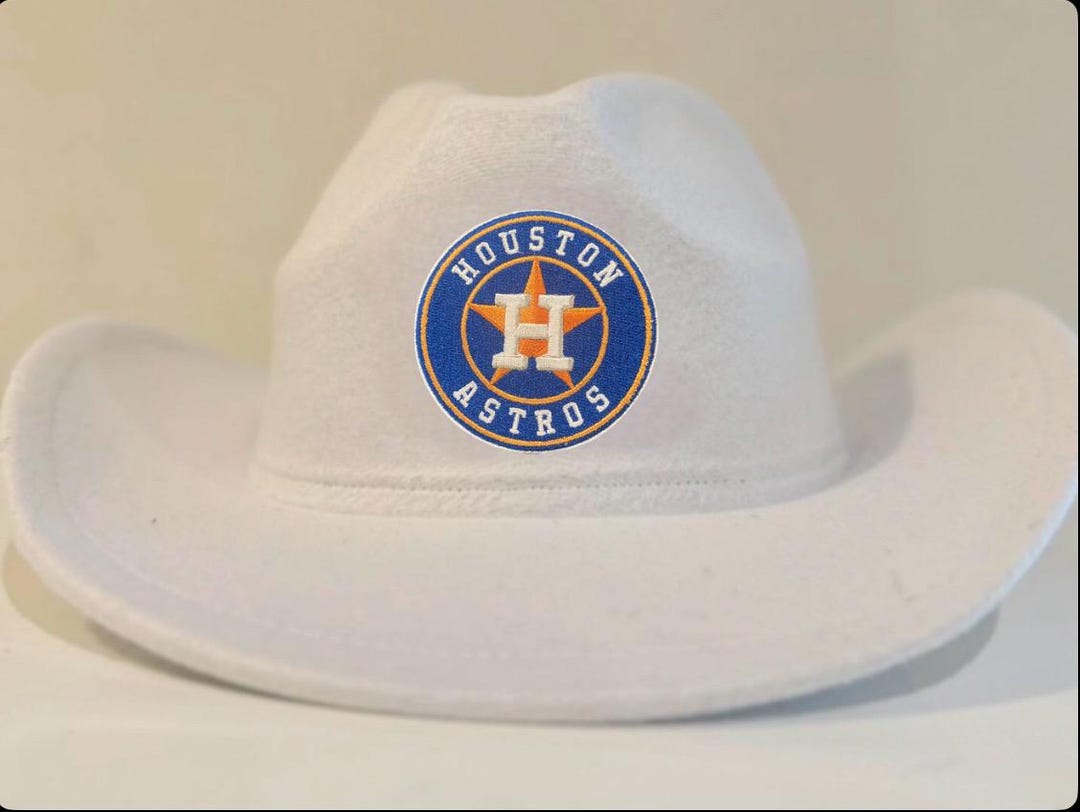 Houston Astros Cowboy Hat - Etsy