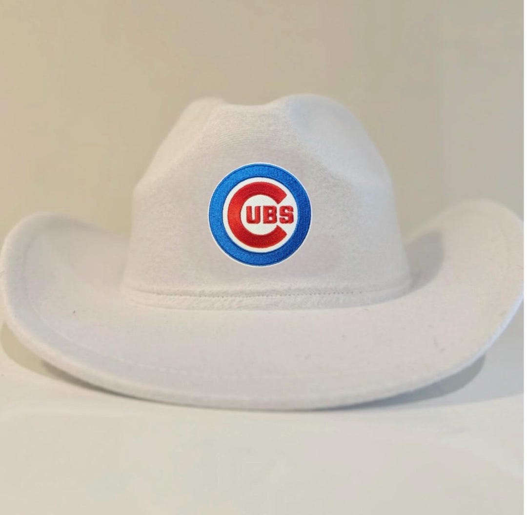 Chicago Cubs Cowboy Hat - Etsy