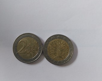 Pièces de 2 euros années 2002