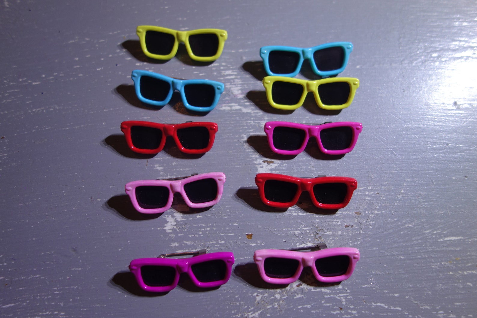 Brand New Vintage Collectible Mini Sunglass Plastic Lapel Pins Etsy