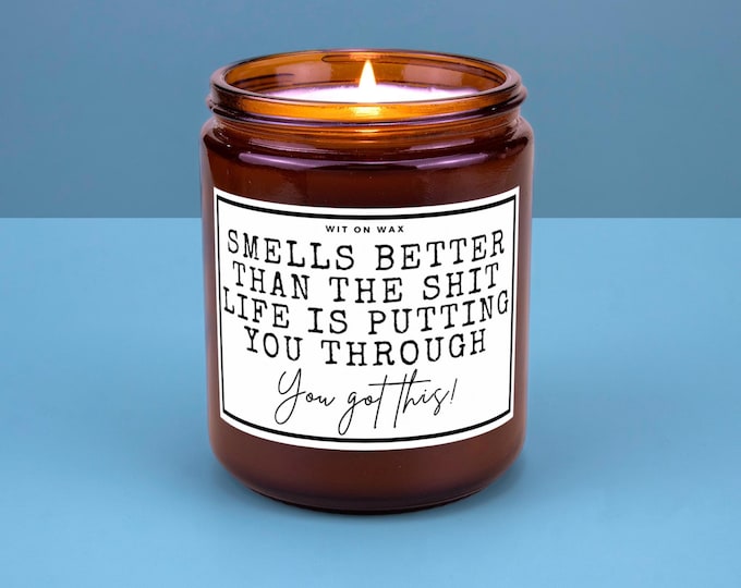 Motivational Candle You got this Get well gift Tough times Divorce gift Cancer Treatment Warrior gift Encouragement gifts Hand-Poured Candle