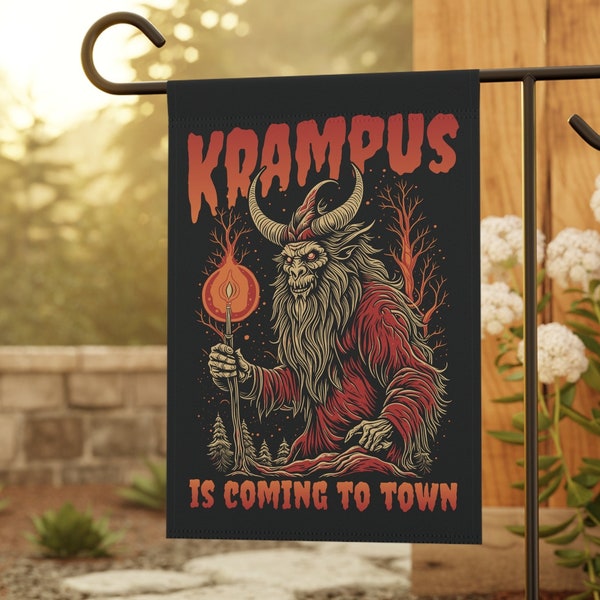 Krampus Outdoor Decor - Etsy