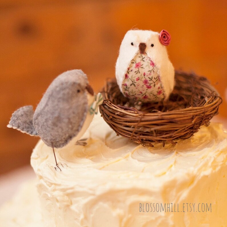 Choose your own Wedding Cake Topper Birds Information Only image 7