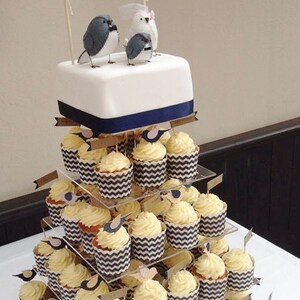 Choose your own Wedding Cake Topper Birds Information Only image 5