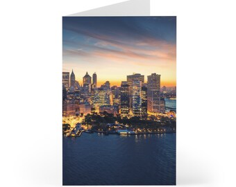 Cartes de voeux New York (7 pcs)