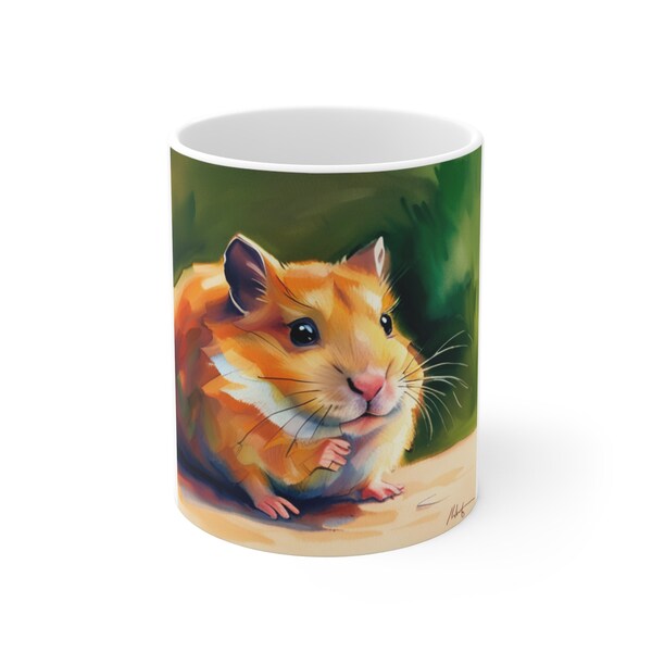 Hamster-Tasse, trauriger Hamster, Hamster, Hamster-Geschenk, Hamster-Meme