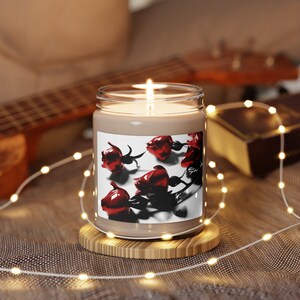 Unique Design I Candle, 9oz - Create a tranquil atmosphere with the calming glow of our Peaceful Ambience Scented Candle.