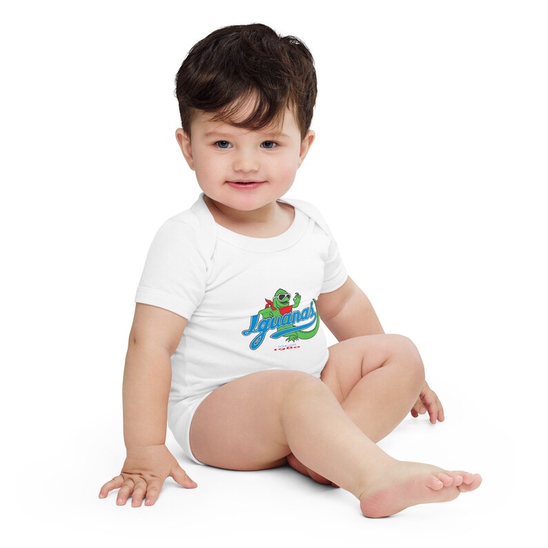 Iguanas Baby short sleeve one piece