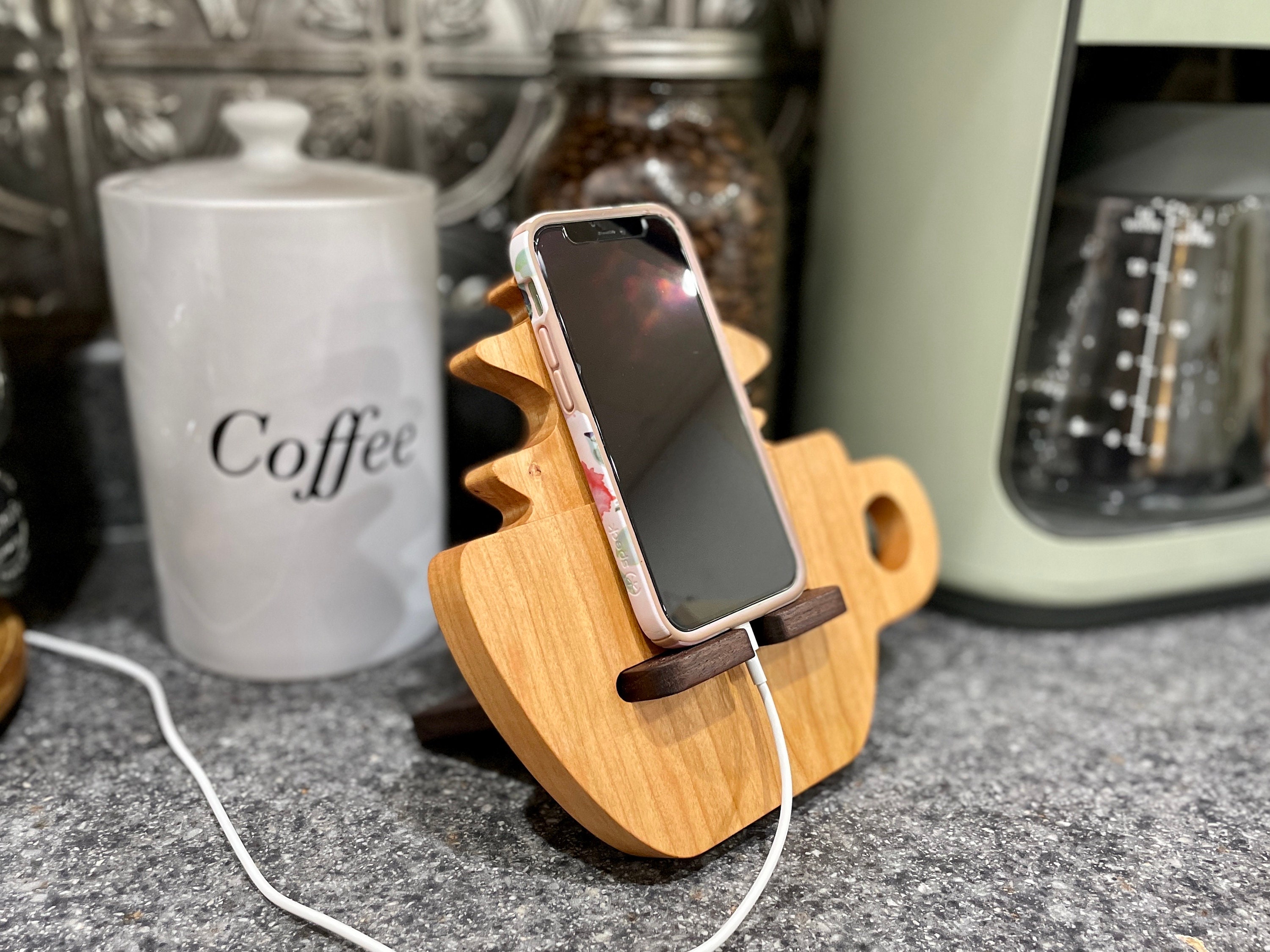 Coffee Cup Phone Stand - Etsy