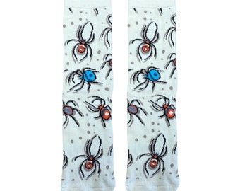 Spiders Socks / Novelty Socks / Gifts Socks / Cute Socks / Colourful Socks / Fun Socks / Unisex Socks
