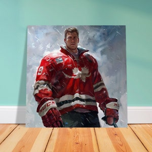 Hockey Player Gift Museum-Quality Matte Paper Poster
