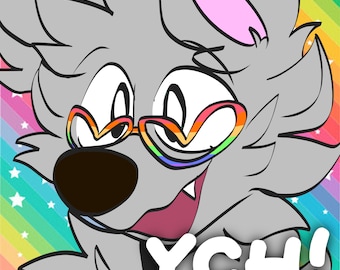 Furry Pride Glasses YCH