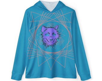 Men's Sports Wolfi Print Warmup Hoodie