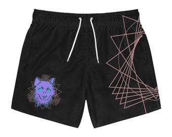 Swimming Trunks Wolfi Print