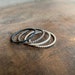 Twisted Stacking Ring Sterling Silver Stacking Ring. Hand - Etsy