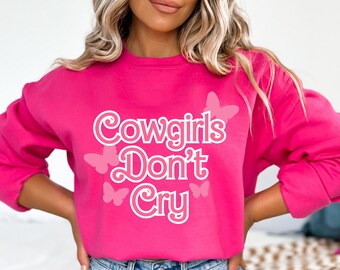 Cowgirls Don't Cry SVG, Barbie shirt, Barbie png, Butterfly SVG, Butterfly PNG, Summer Clothing, Country Music Cricut design