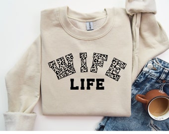 Wife Life SVG, Bride 2024 & 2025 Svg, Wife Svg, Bride Svg, Bride Png,  Future Wife shirt, Wife Png, Bride Era, Wedding Apparel, Leopard Font