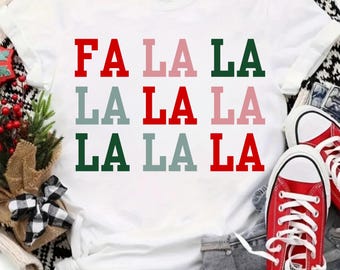 Fa La La La La SVG, Fa La La La La Sweatshirt, Christmas Pjs, Holiday Svg,  Family Christmas Pajamas, Funny Christmas Shirt, Home Alone