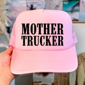 Mother Trucker Svg, Mother Svg, Trucker Svg, Country Svg, Cowgirl Svg, Trucker Hat Template, Custom Trucker Hat, Cowgirl Hat, Custom Hat