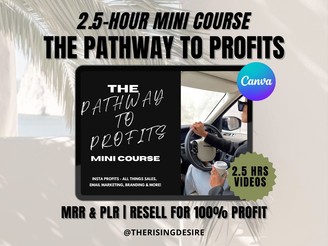 The Pathway to Profits Digital Marketing Course With Master Resell