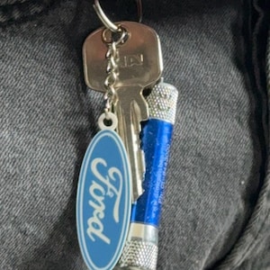FORD-sleutelhanger - autoaccessoirecadeau voor FORD-fans, coole autosleutelhanger, verzending wereldwijd