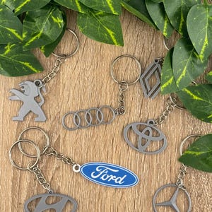 Mercedes-Benz Keychain: Car Logo Key Ring