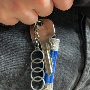 Audi Keychain: Car Logo Key Ring for Auto Lovers