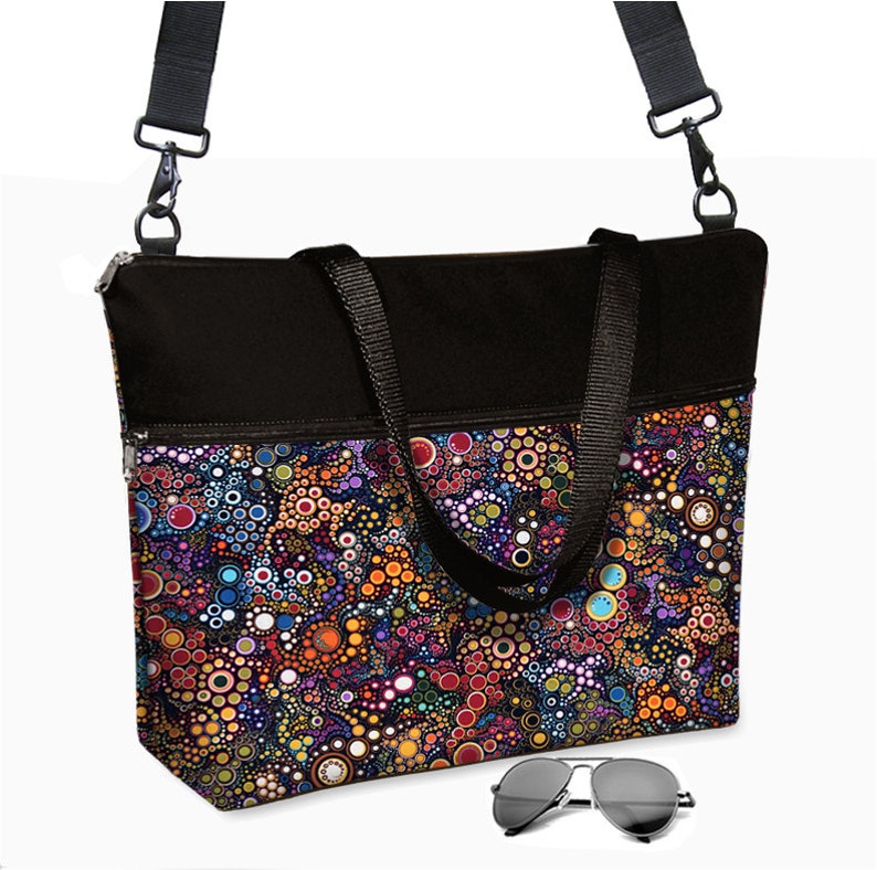 17 Inch Laptop Bag W/ Cross Body Strap / Laptop Tote Bag / Etsy