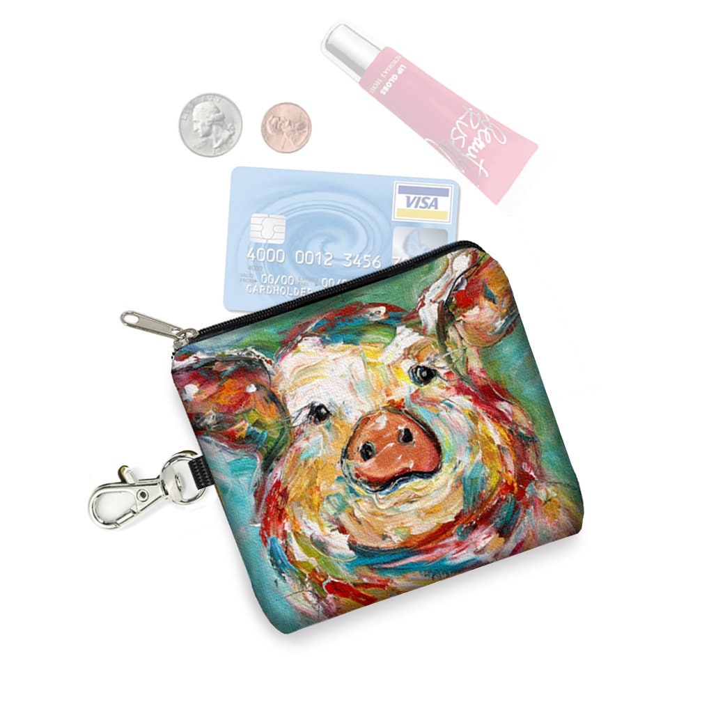 Pig coin purse deals