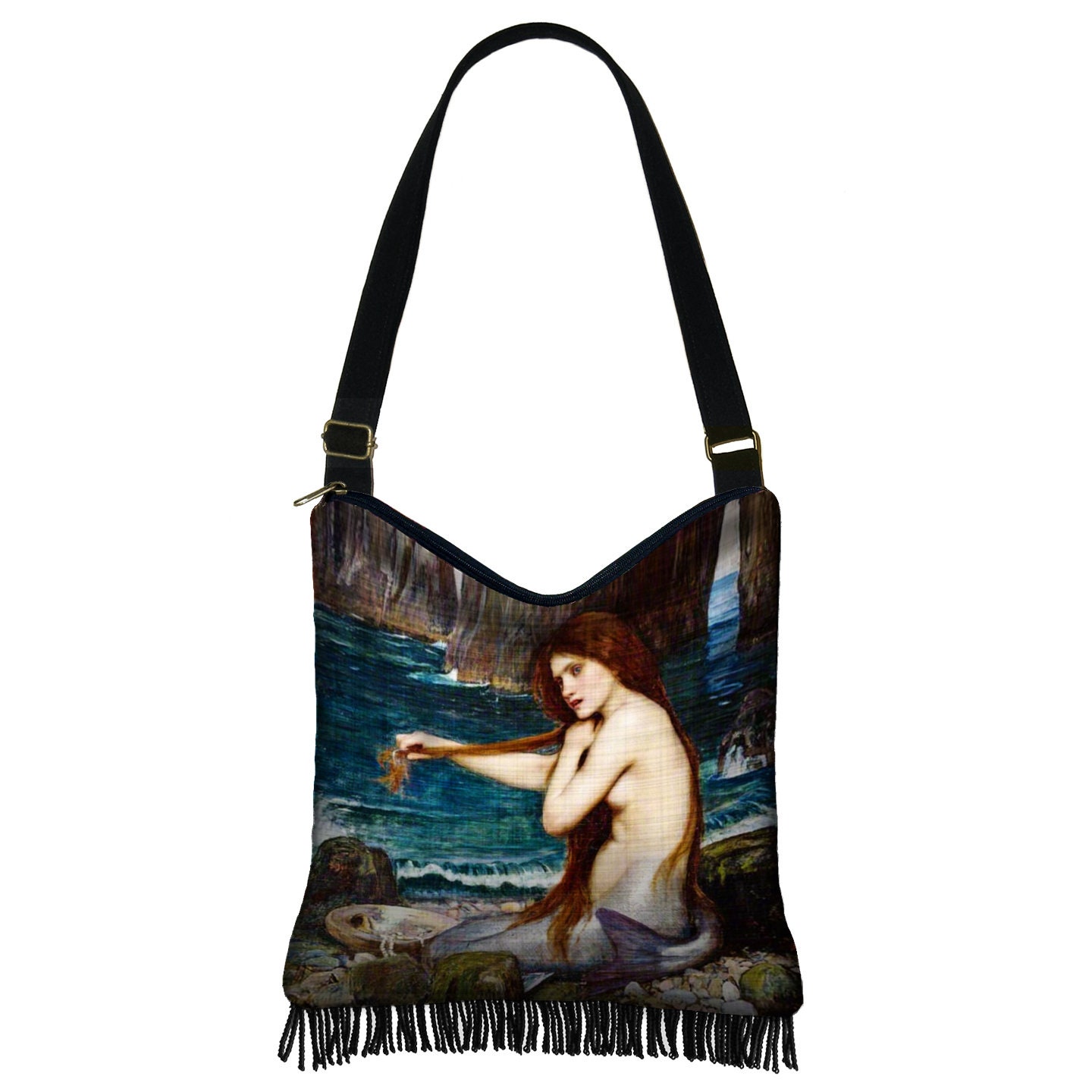 Hippie Bag Hobo Purse Crossbody Bag Gyspy Bag Boho Fringe
