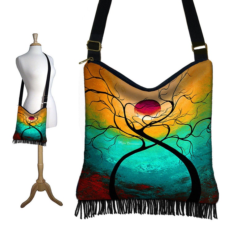 Madart Hippie Bag Hobo Purse Crossbody Slouch Bag Gyspy Boho - Etsy