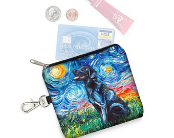 Make Up Bag,Cellphone Bag With Handle Computer Cyber Circuity Zipper Canvas Coin Purse Wallet