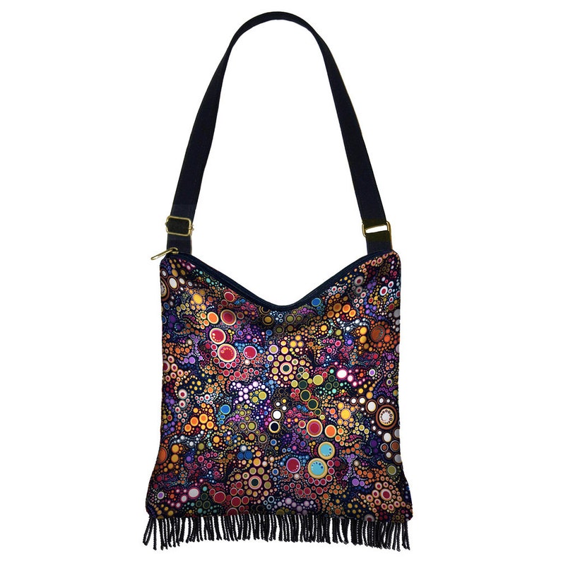 Bohemian Fringe Purse Hippie Bag Hobo Purse Crossbody Bag Boho Etsy
