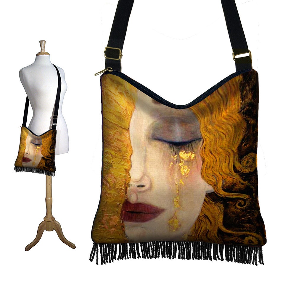 Bohemian Fringe Hobo Bag - Chic & Functional Style