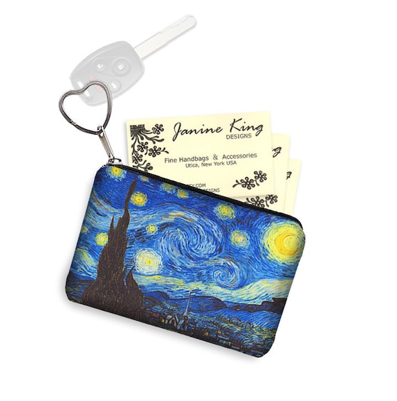 Starry Night Small Zipper Pouch