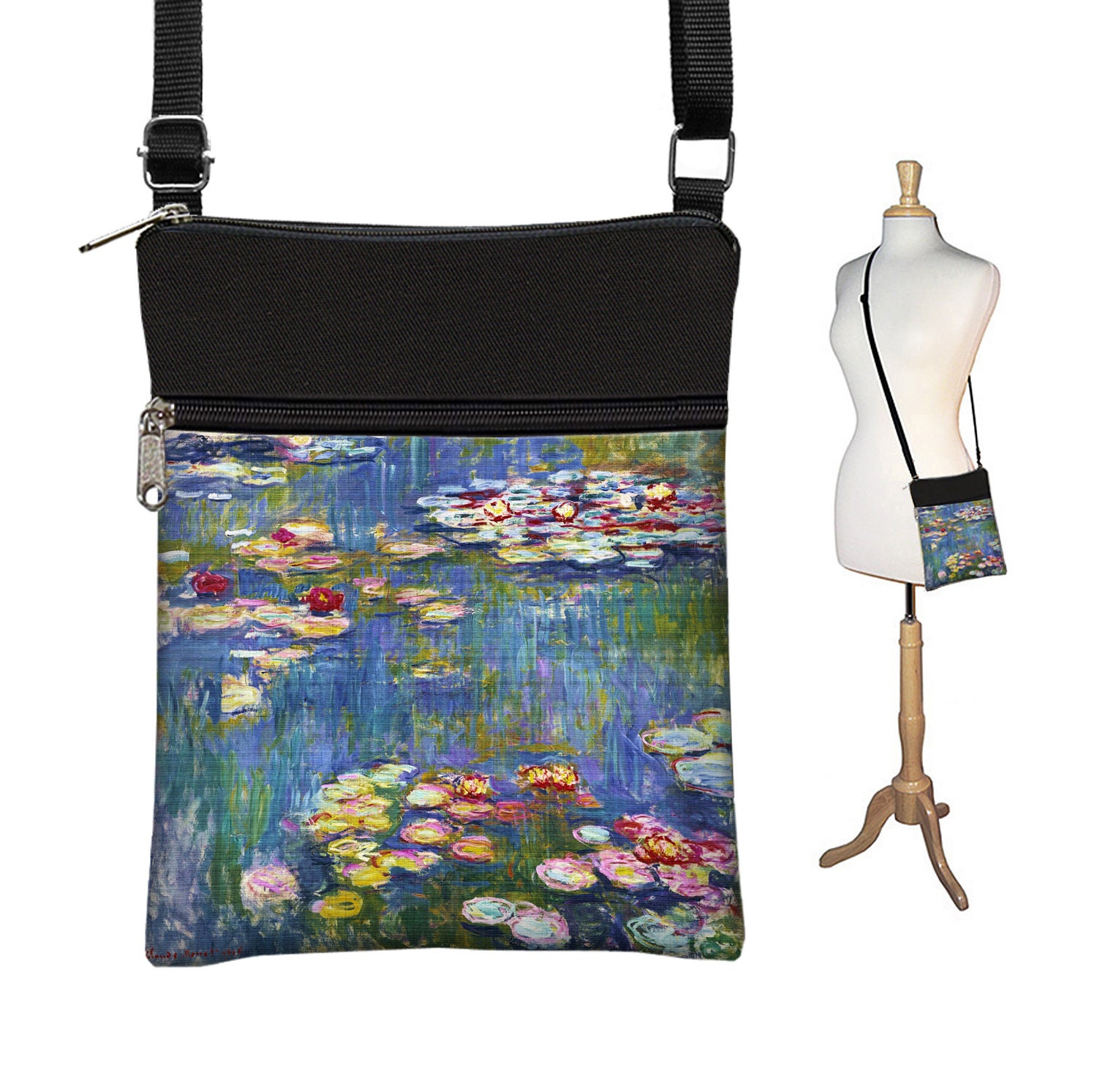 Claude Monet’s “Bain à La Grenouillère”, “Monet Themed handbag”.