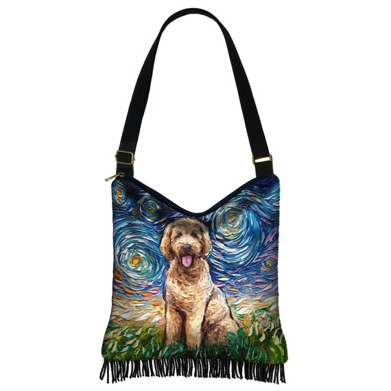 Goldendoodle Crossbody Boho Bag Goldendoodle Crossbody Boho Bag