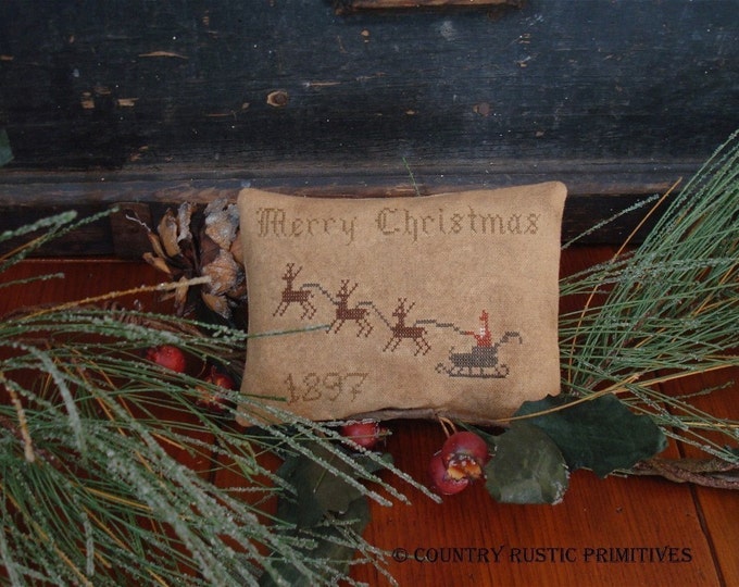 Primitive merry christmas signs