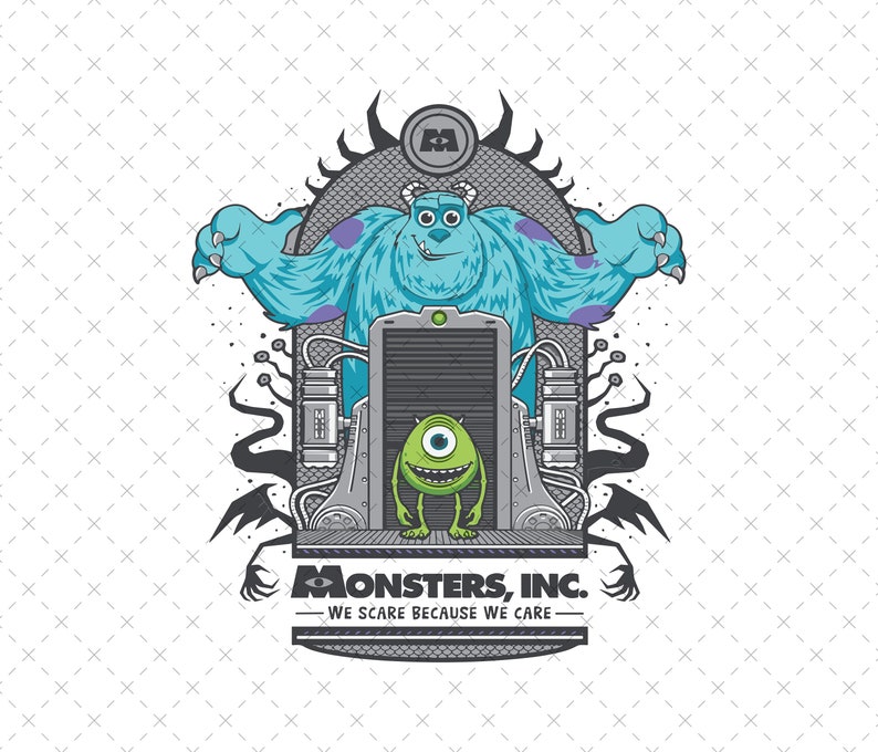 Monsters Inc Svg, Monsters Inc PNG, Sully SVG, Magical Kingdom svg, Family Trip Svg, file for Cricut svg, Family Vacation svg, cut file svg image 1