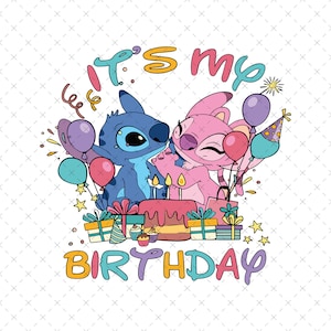 It's My Birthday Svg en png, gelukkige verjaardag png, familievakantie png, magisch koninkrijk, png-bestanden voor sublimatie, svg,